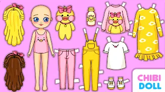 Chibi Dolls Games Dress Up Screenshot 4