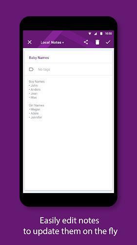 BlackBerry Hub+ Notes Screenshot 2