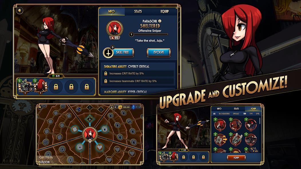 Skullgirls: Fighting RPG Mod Screenshot 4