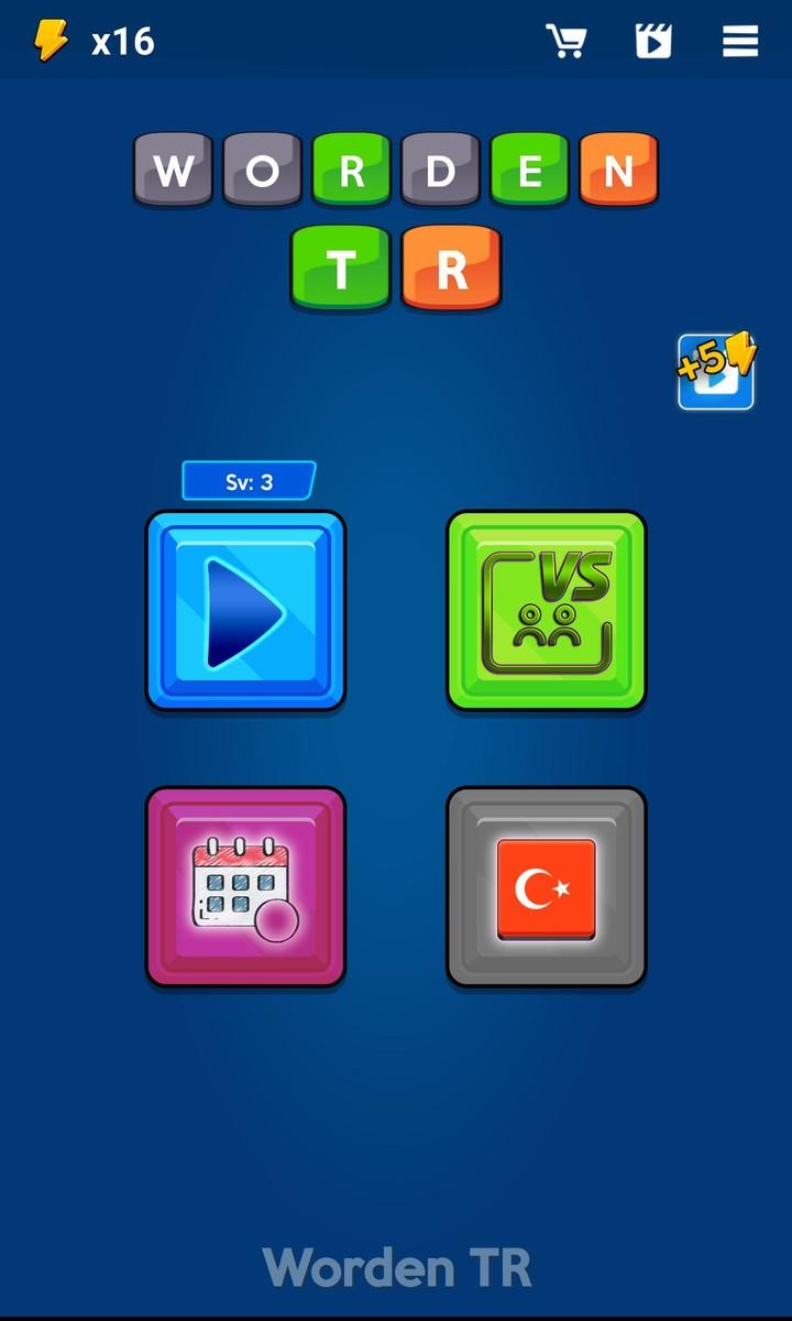 Worden TR - Word Puzzle Game Screenshot 5