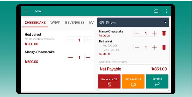 Quickly Restaurant Billing App Screenshot 9