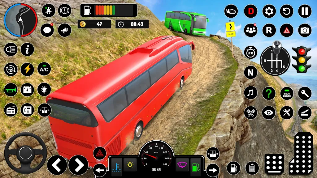 Offroad Bus Simulator Bus Game Screenshot 4