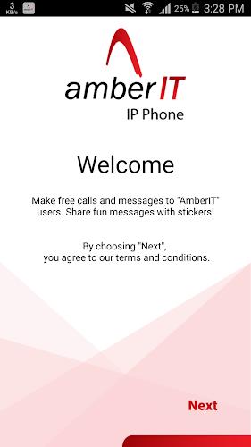 Amber IT IP Phone Screenshot 1