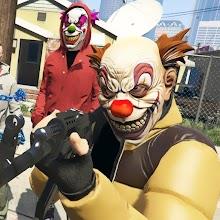 Grand Clown Vegas Robbery game APK