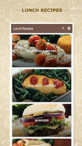 Lunch Recipes Screenshot 1