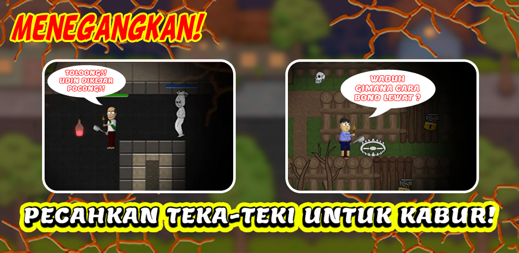 Warga Kabur Dari Hantu Pocong Screenshot 1