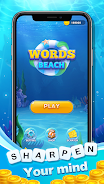 Word Beach Puzzle:Fun Game Screenshot 2