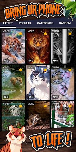 tiger background Screenshot 2