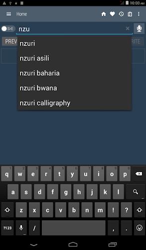English Swahili Dictionary Screenshot 20