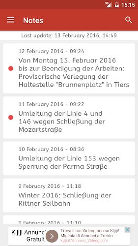 Timetable South Tyrol Screenshot 6