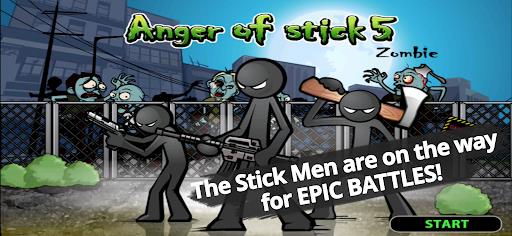 Anger of stick 5 : zombie Screenshot 1