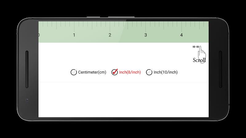 Tape measure: cm, inch Screenshot 3