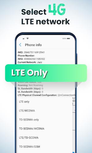 4G LTE Mode only Screenshot 8