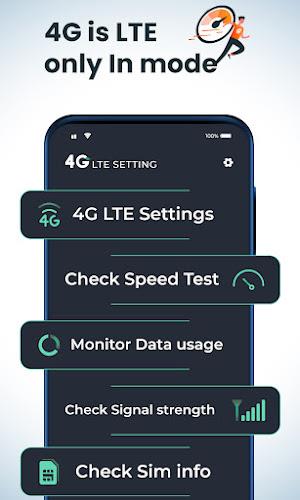 4G LTE Mode only Screenshot 1