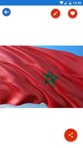 Morocco Flag Wallpaper: Flags Screenshot 3