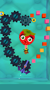 Worm out: Fruits vs worms game Screenshot 4