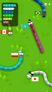 Worm out: Fruits vs worms game Screenshot 5