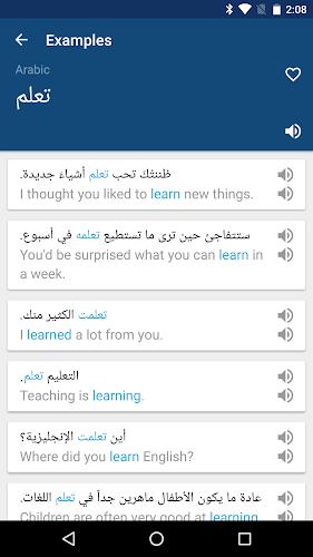 Arabic English Dictionary Screenshot 3