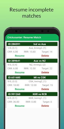 Cricket: Local match scorebook Screenshot 4