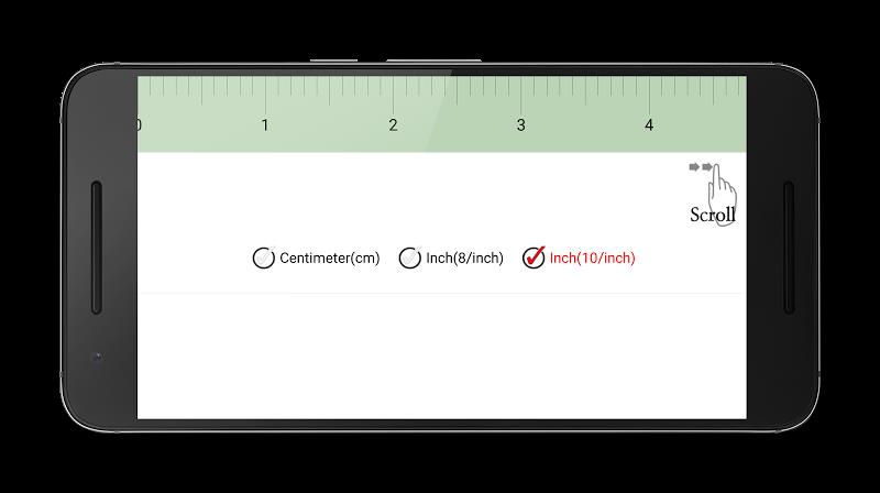 Tape measure: cm, inch Screenshot 5