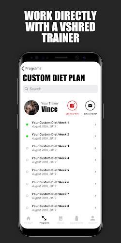 V Shred: Diet & Fitness Screenshot 6