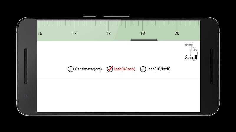 Tape measure: cm, inch Screenshot 4