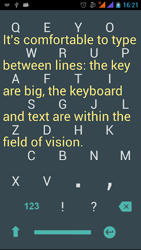 1C Big Keyboard Screenshot 2