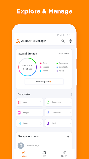 ASTRO File Manager & Cleaner Screenshot 2