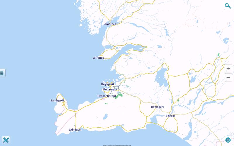 Map of Iceland offline Screenshot 9