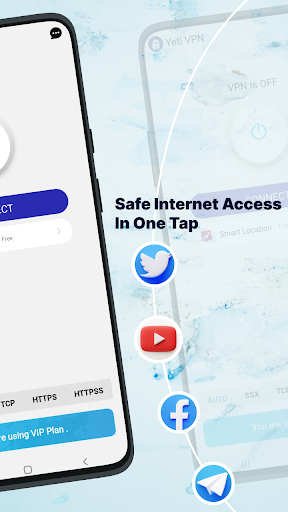 Yeti VPN - VPN & proxy tools Screenshot 3