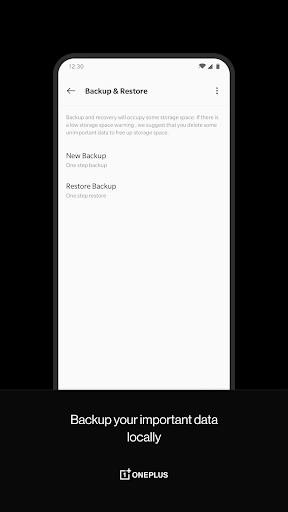 Clone Phone - OnePlus app Screenshot 2