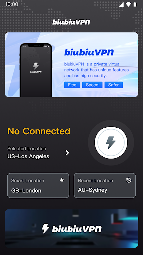 VPN - biubiuVPN Fast & Secure Screenshot 2