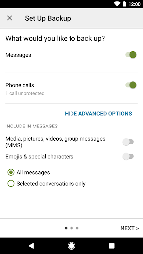 SMS Backup & Restore Screenshot 3