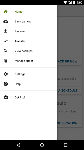 SMS Backup & Restore Screenshot 2