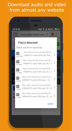 1DM Lite: Browser & Downloader Screenshot 2