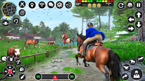 Horse Racing Games Horse Rider Screenshot 1