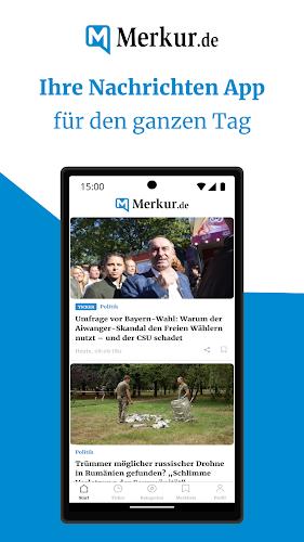 Merkur.de: Die Nachrichten App Screenshot 1