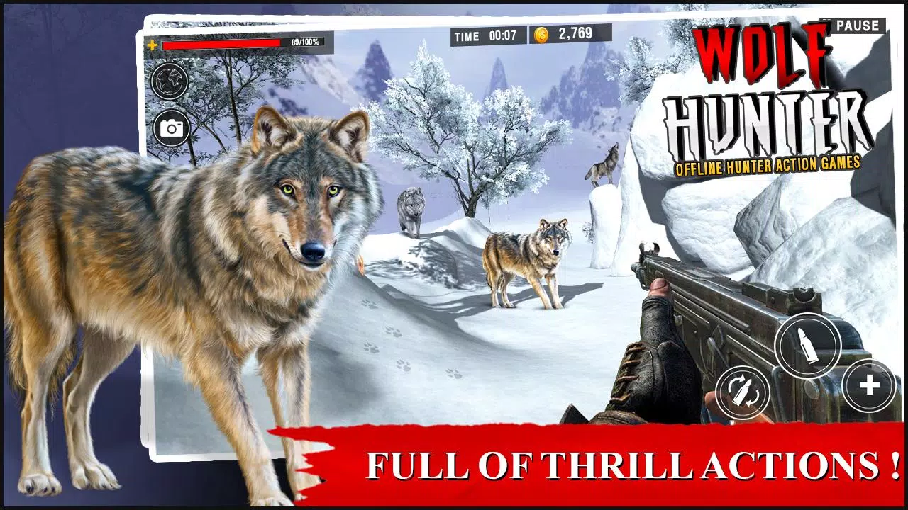 Wolf Hunter 2020: Offline Hunter Action Games 2020 Screenshot 2