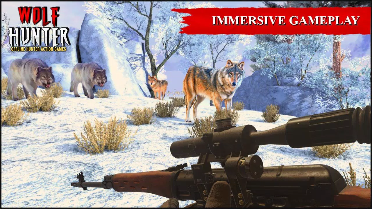 Wolf Hunter 2020: Offline Hunter Action Games 2020 Screenshot 3