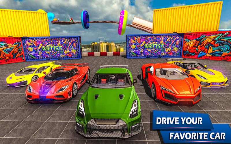 Mega Ramp Car Stunt 3D Game Screenshot 12