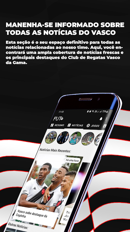 Notícias do Vasco | FUT+ Screenshot 4