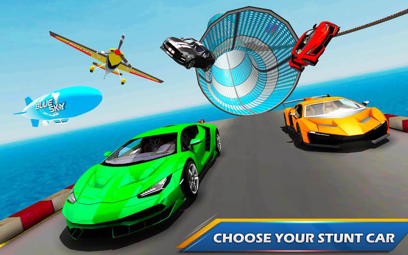 Mega Ramp Car Stunt 3D Game Screenshot 2