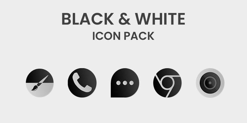 Black & White Theme Screenshot 8