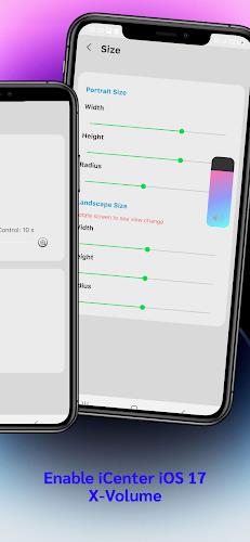 iCenter iOS 17: X-Volume Screenshot 4