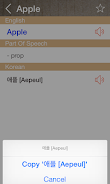 Korean English Dictionary Screenshot 3