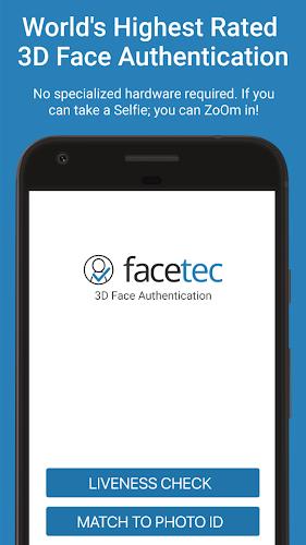 FaceTec Demo Screenshot 2
