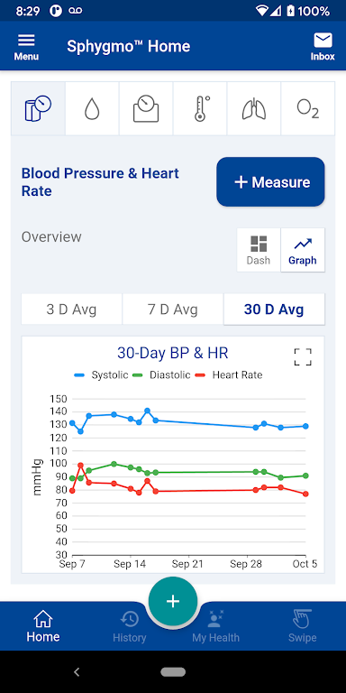Sphygmo Blood Pressure Screenshot 2