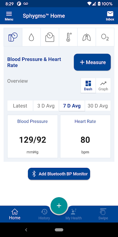 Sphygmo Blood Pressure Screenshot 3
