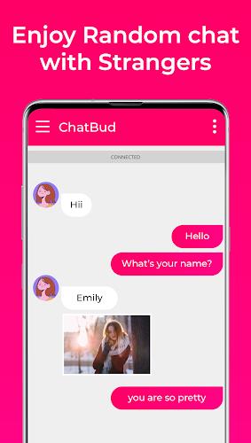 Stranger Girls Random Chat App Screenshot 1