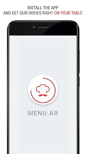 Menu AR Augmented Reality Food Screenshot 1